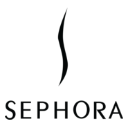 Logotipo de Sephora, tienda de cosméticos populares entre usuarios de Logibox en Costa Rica